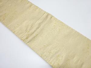 本金　箔散らし模様織り出し全通袋帯